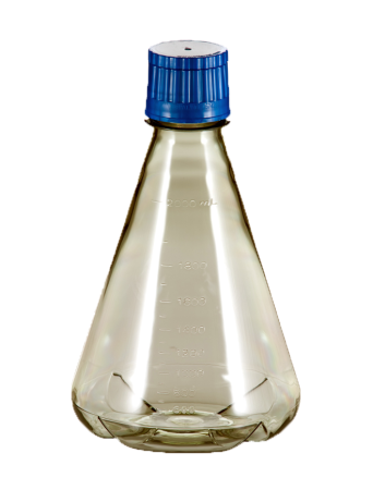 PC Erlenmeyer Flask, 2000ml, Baffled base